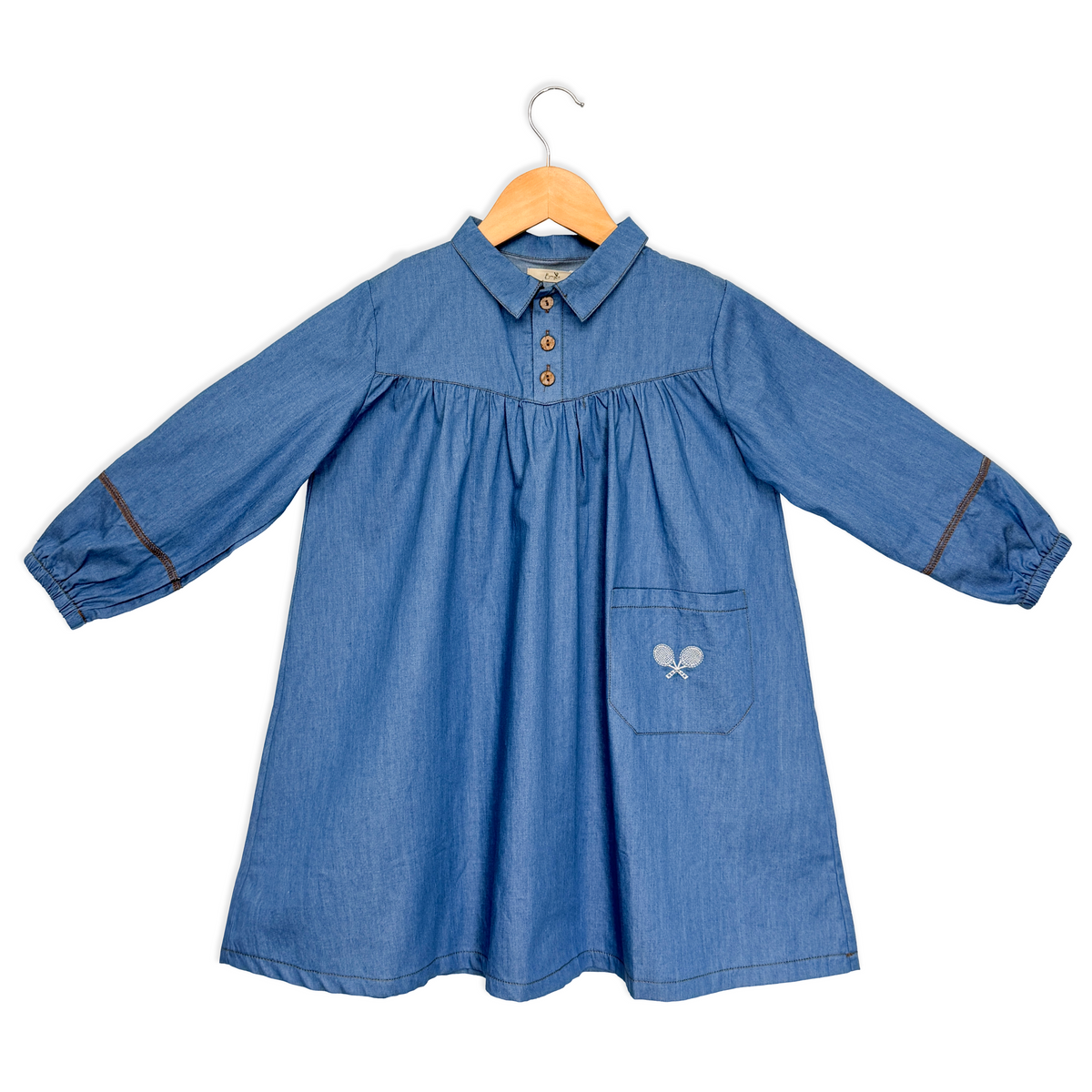 DENIM TENNIS DRESS