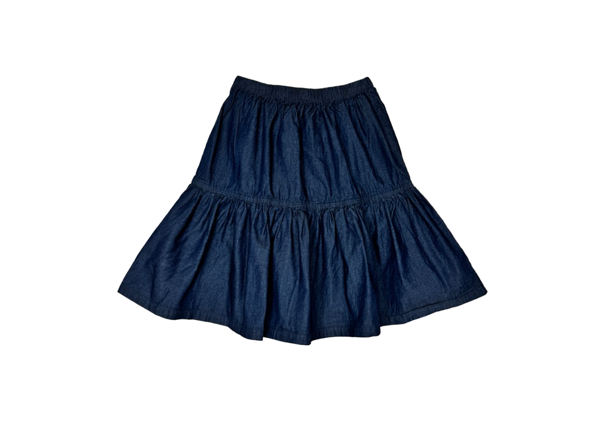 WASHED DENIM SKIRT - CMBRY B2214 – TheCasualPlace