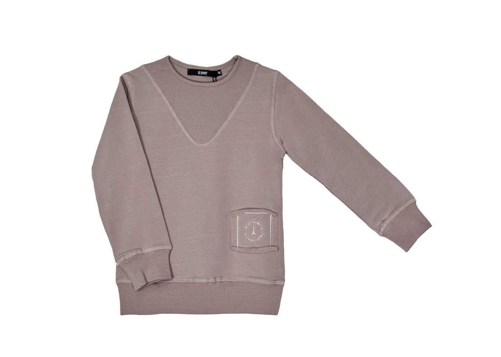 MAUVE_GIRLS_TOP_PATCHED_LONG_SLEEVE_THE_CASUAL_PLACE
