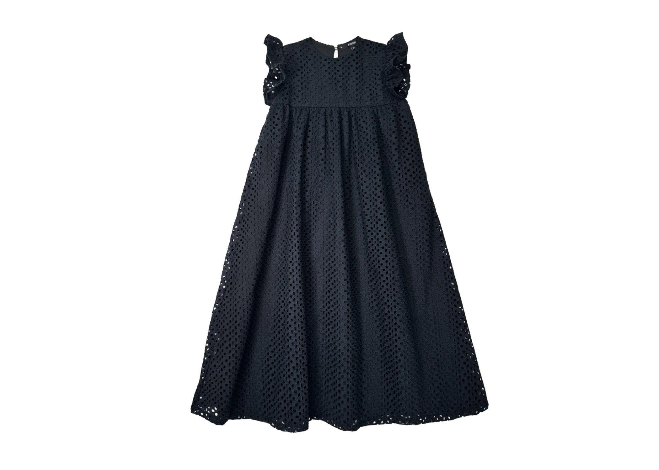 Eyelet Robe EYELET ROBE - BLACK C2415 – TheCasualPlace