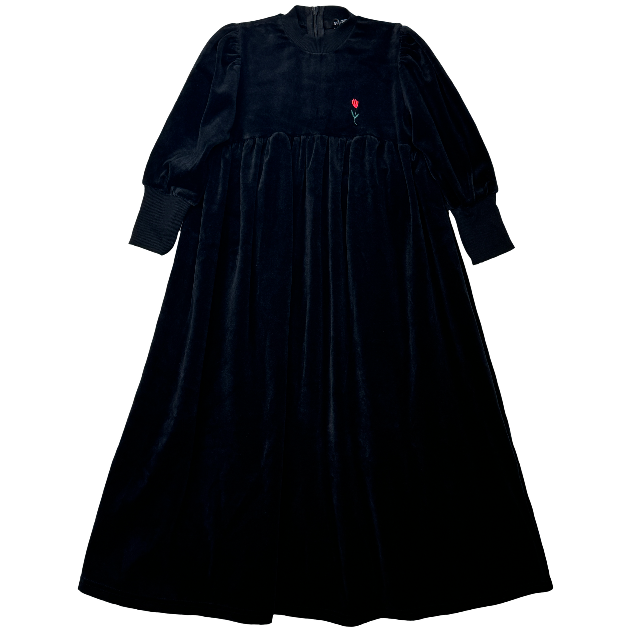 RIBBED TRIM ROBE - BLACK FC2424 – TheCasualPlace
