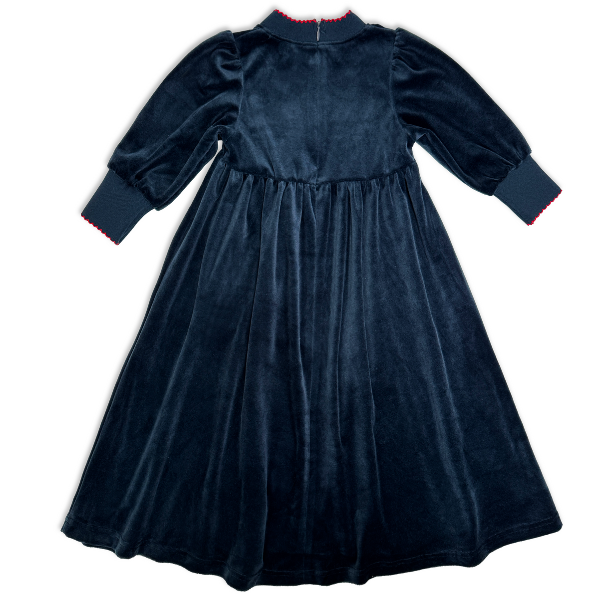 RIBBED SCALLOP ROBE - NAVY FC2446 – TheCasualPlace