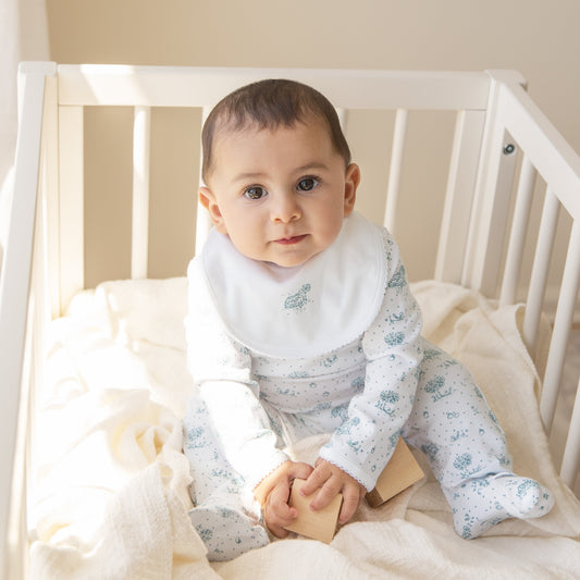 TOILE LAYETTE - BLUE FL1741
