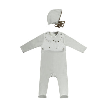 EMBROIDERY LINEN LAYETTE - WHTCF L1796