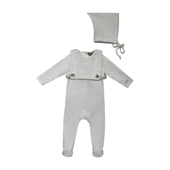 QUILTED LAYETTE - WHITE L1793