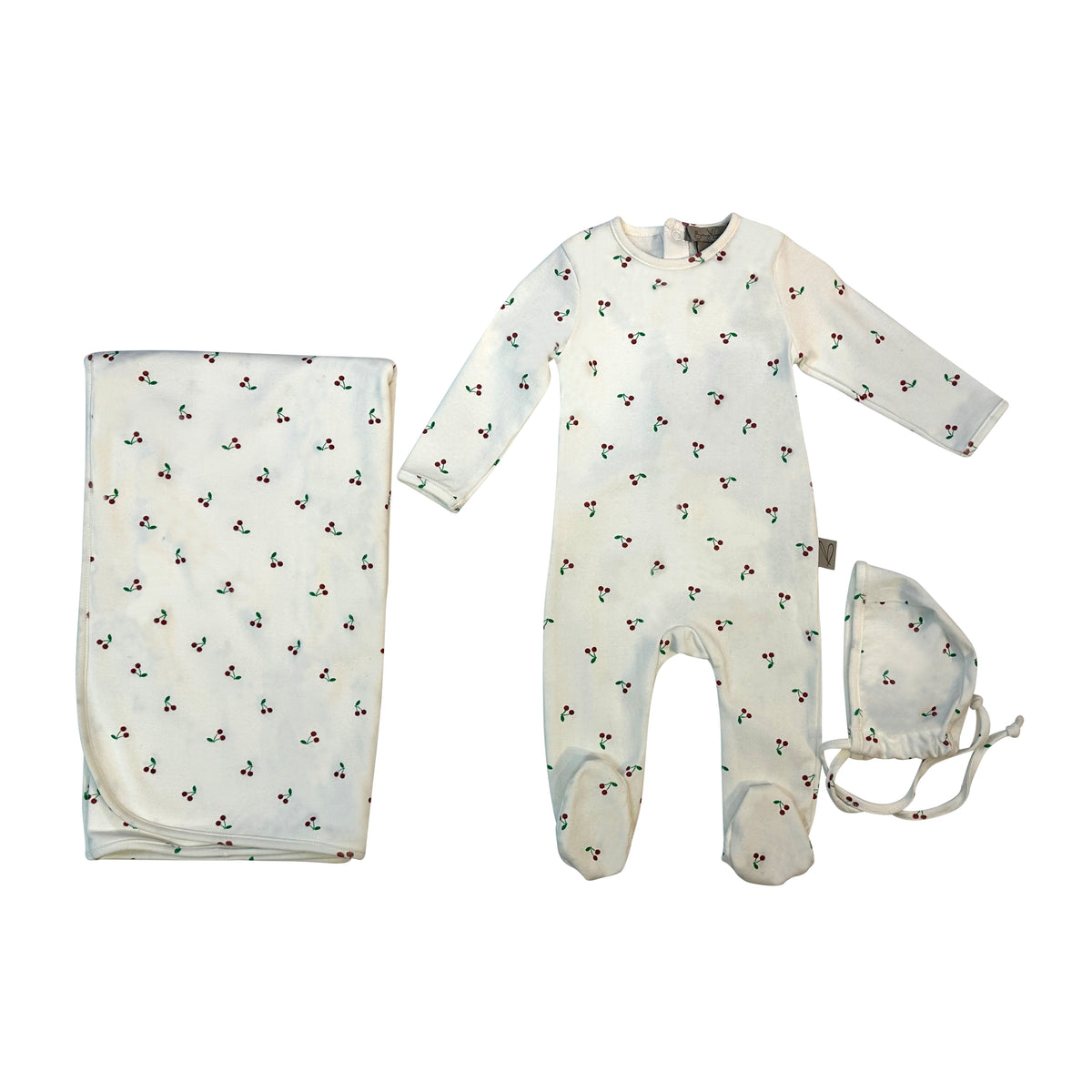 PRINTED LAYETTE SET - CHERY L1788-S – TheCasualPlace