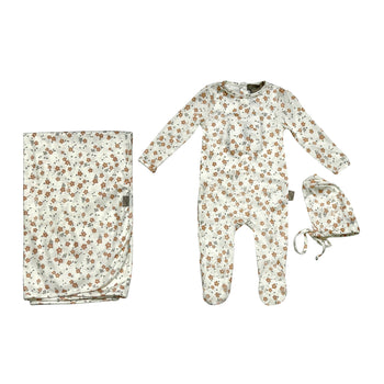 PRINTED LAYETTE SET - FLORL L2788-S