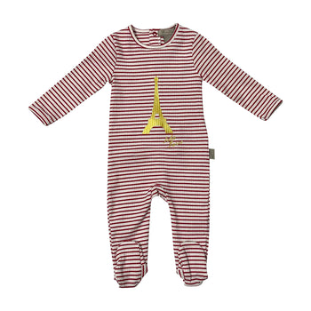 STRIPED STRETCHY - RED P2787