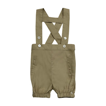 COLORBLOCK OVERALL - BEIGE T10810