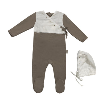 LINEN LAYETTE - TAUPE L1785